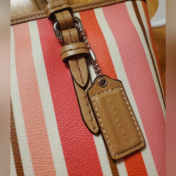 Coach stripes bag NWNT - Picture 2 of 12